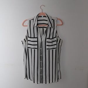 Express Slim Fit Striped Portofino Shirt